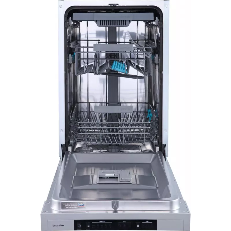 Halfgeïntegreerde vaatwasser Gorenje GI 561 D 10 S EB — 11 couverts, slimline 45 cm, 45 dB, 9 L/cyclus