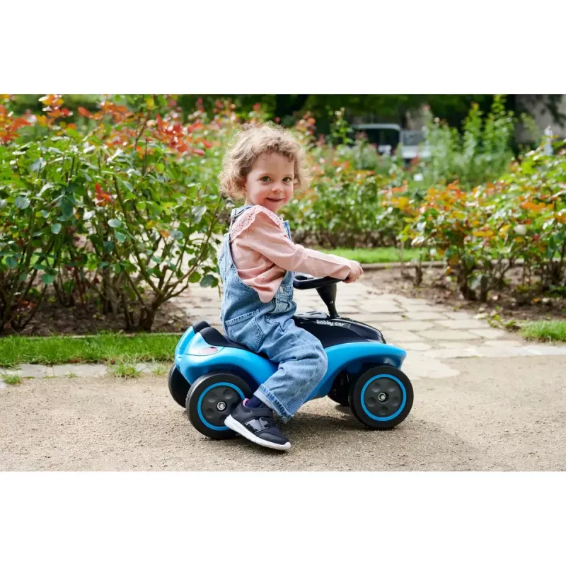 BIG Bobby-Car NEXT blauw 4 wielen voor kinderen vanaf 12 maanden