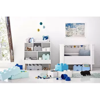 Lade-eenheid room copenhagen LEGO Brick Drawer 4, grijs, modulaire opbergla