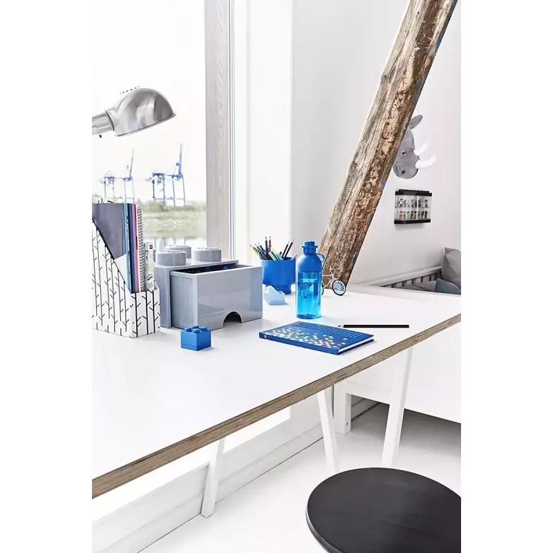 Lade-eenheid room copenhagen LEGO Brick Drawer 4, grijs, modulaire opbergla