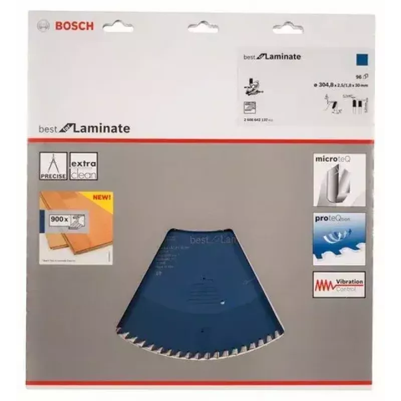 Bosch Best for Laminate 2608642137 cirkelzaagblad, Ø 305 mm, 96 tanden, 30 mm asgat