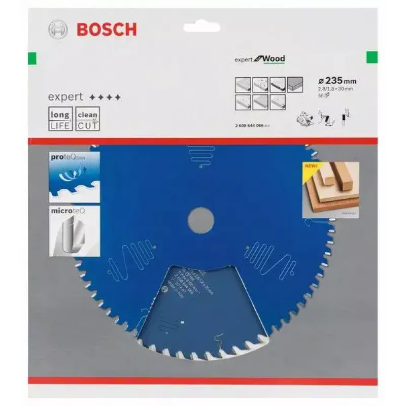 Cirkelzaagblad Bosch 2 608 644 066, Ø235 mm, 1 stuk