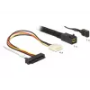 SAS-kabel DeLOCK 83390 0,5 m veelkleurig