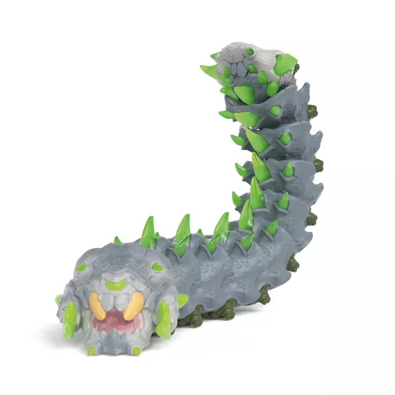 Schleich steenworm model 70853, speelfiguur, kunststof, meerkleurig, voor kinderen vanaf 7 jaar