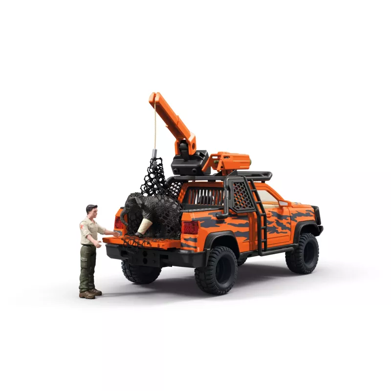 Speelset Schleich offroad-avontuur in de jungle — junglethema, kunststoffiguren, leeftijd 3–8