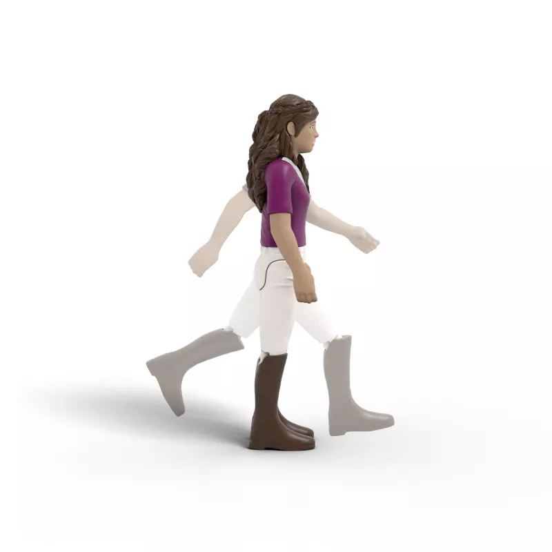 Schleich Lisas toernooitraining paardenspeelset, kunststoffiguren, meerkleurig, leeftijd 5–12