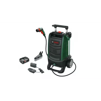 Bosch Fontus 18V hogedrukreiniger rechtop batterij