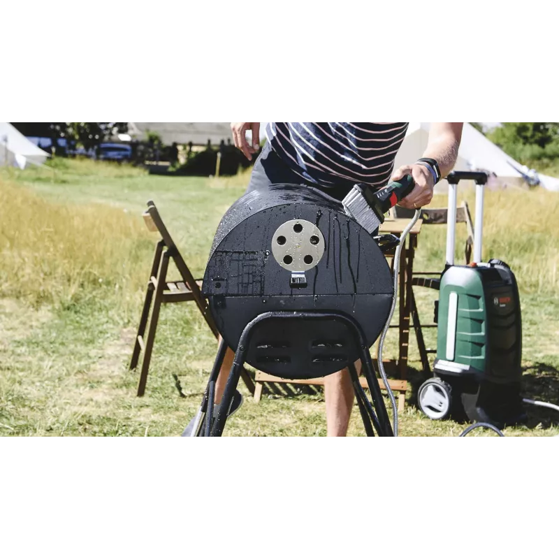 Bosch Fontus 18V hogedrukreiniger rechtop batterij
