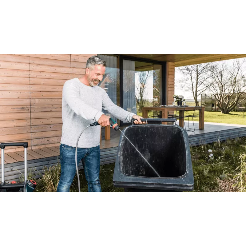Bosch Fontus 18V hogedrukreiniger rechtop batterij