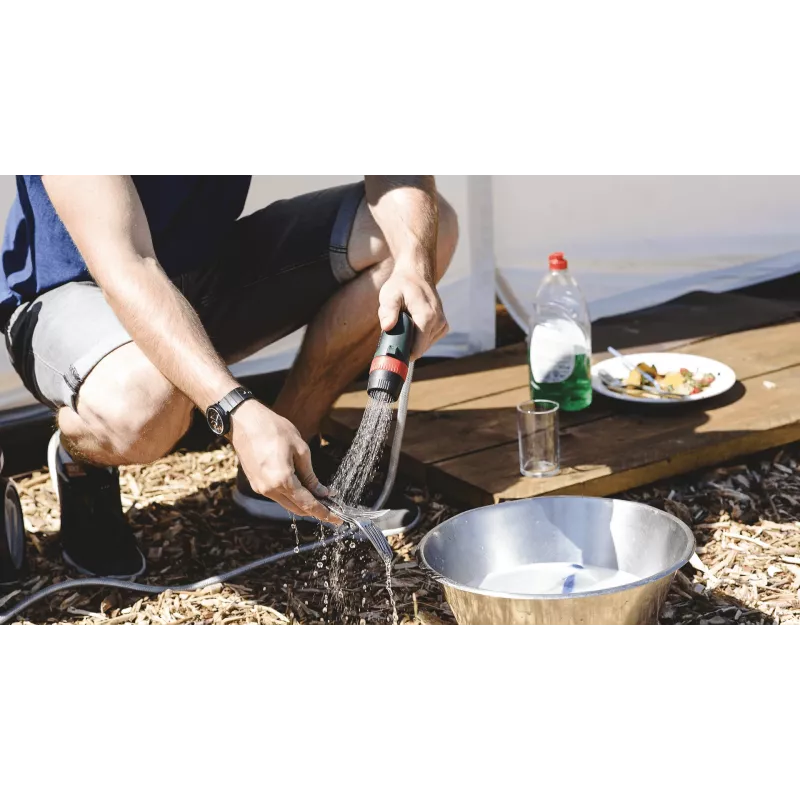 Bosch Fontus 18V accu-hogedrukreiniger staand model batterij zwart, groen