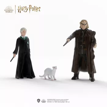 Schleich speelfigurenset Wizarding World: Mad-Eye Moody en Draco Malfoy met fret