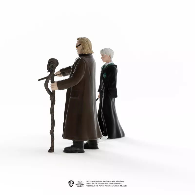 Schleich speelfigurenset Wizarding World: Mad-Eye Moody en Draco Malfoy met fret