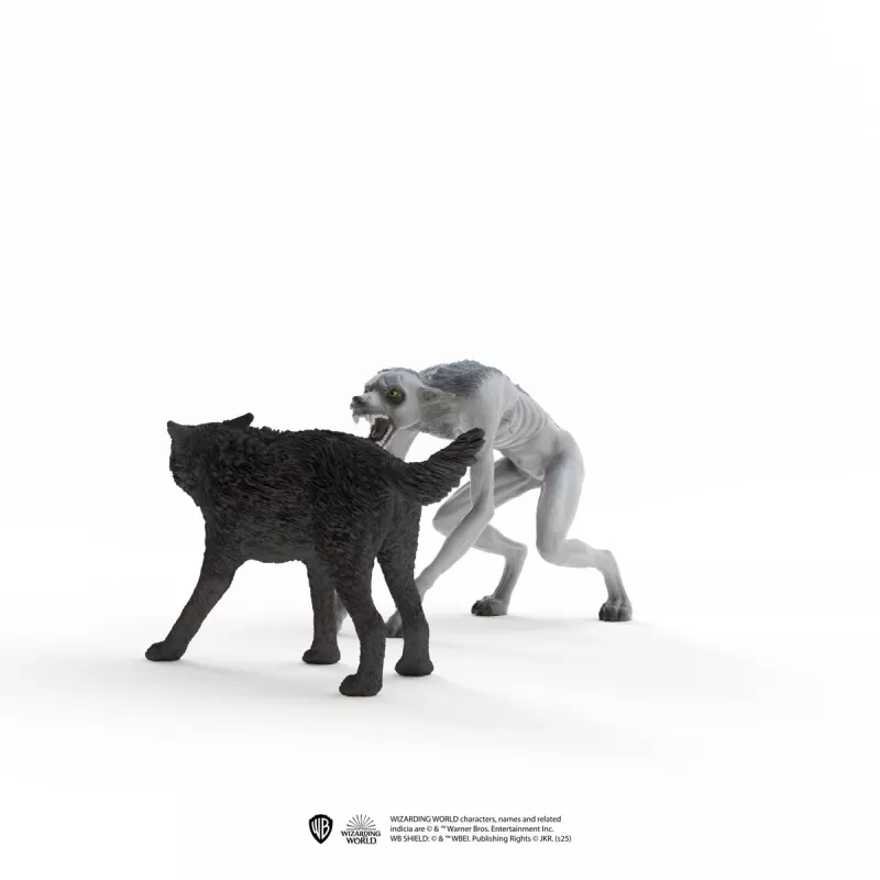 Schleich Wizarding World speelset Harry Potter weerwolf vs. Animagus figuren, verzamelfiguren