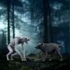 Schleich Wizarding World speelset Harry Potter weerwolf vs. Animagus figuren, verzamelfiguren