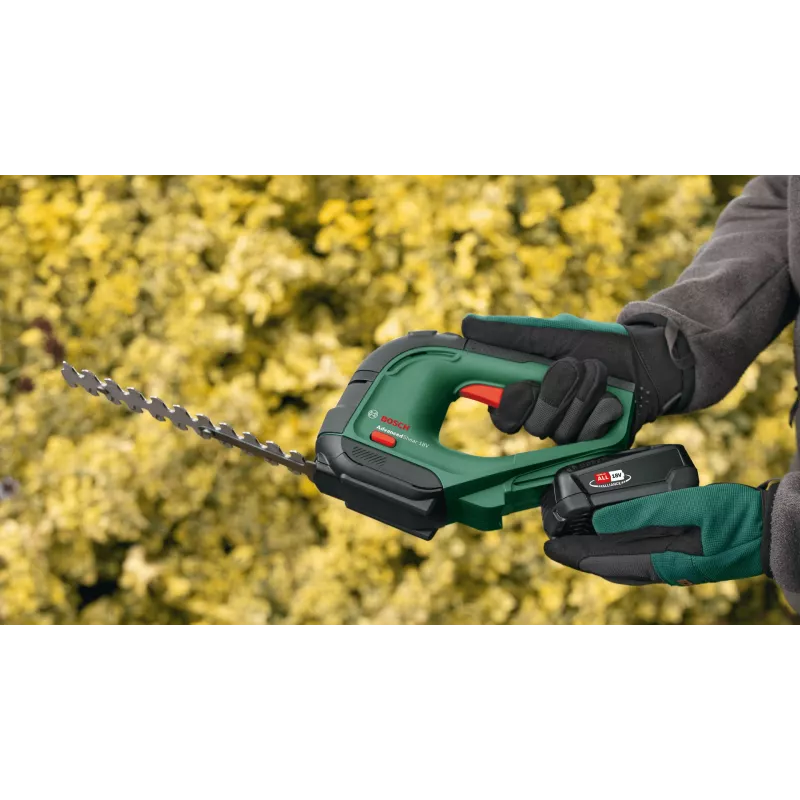 Bosch AdvancedShear 18V-10 accu-grasschaar 10 cm lithium-ion (Li-Ion) zwart, groen