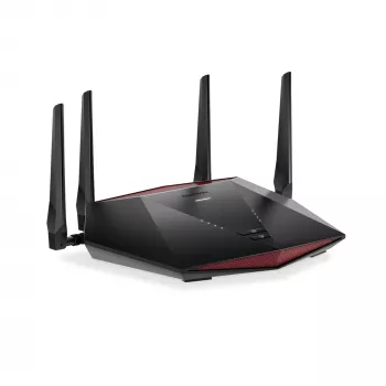 NETGEAR Nighthawk XR1000 WiFi 6 gaming-router, Wi-Fi 6 (802.11ax), dualband (2,4 GHz / 5 GHz), Ethernet LAN, zwart, tafelrouter