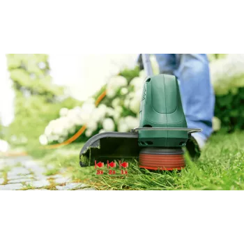 Bosch EasyGrassCut 23 23 cm 280 W AC zwart, groen