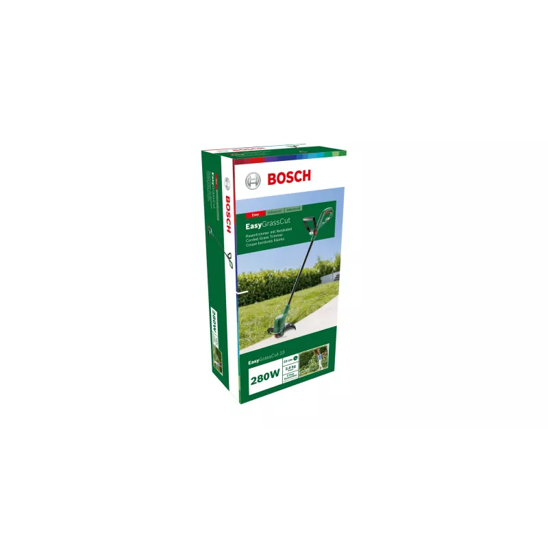 Bosch EasyGrassCut 23 23 cm 280 W AC zwart, groen
