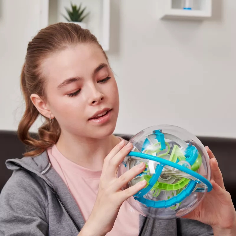 Games Perplexus Rebel, 3D-doolhofspel met 70 hindernissen, doolhofpuzzel speelgoed, 6 jaar