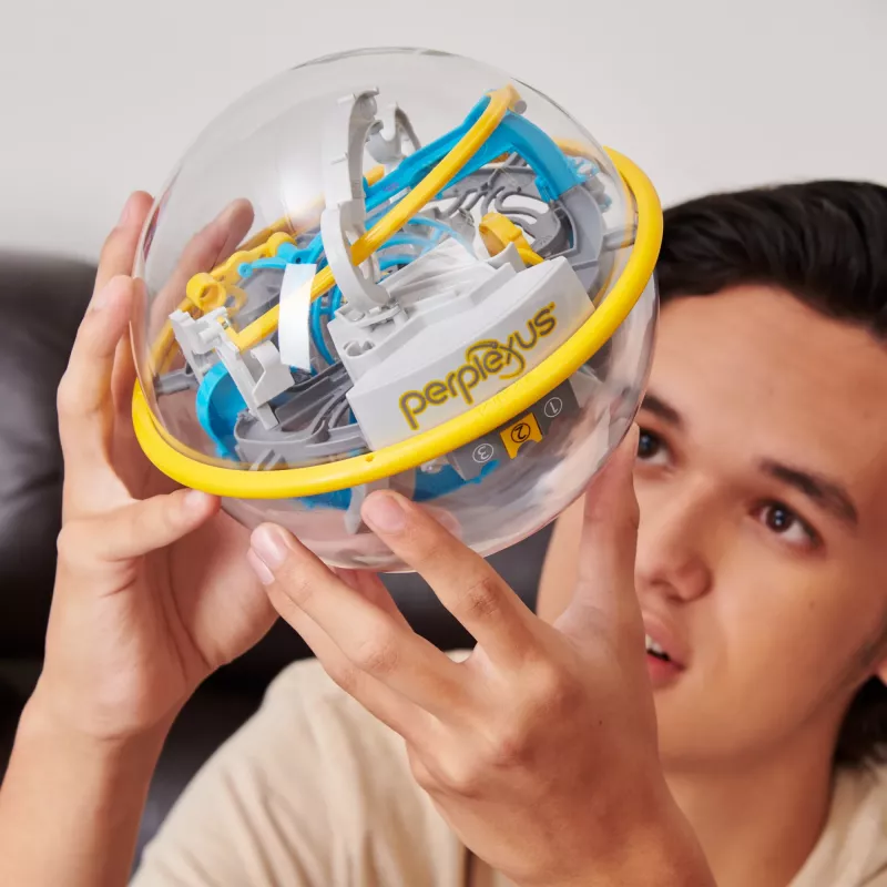 Games Perplexus Beast, 3D-doolhofspel met 100 hindernissen, doolhofpuzzel speelgoed, 6 jaar