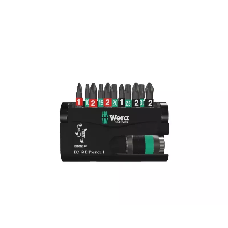 Schroevendraaier-bitset Wera 05057420001 12-delige