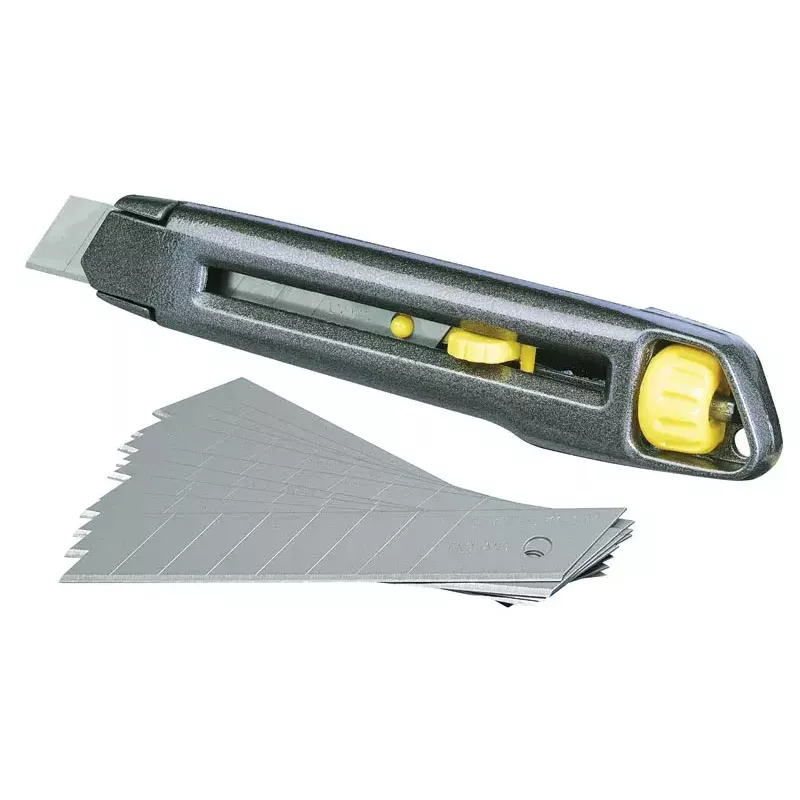 Afbreekmes Stanley Interlock 18 mm