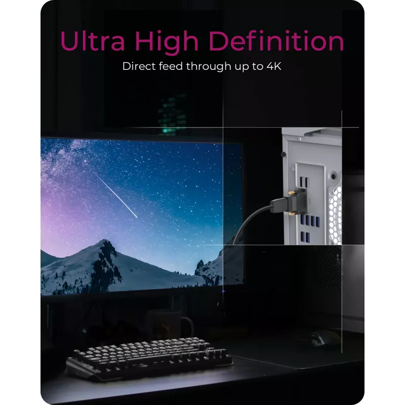 ICY BOX IB-AC552 DVI-D HDMI type A (standaard)