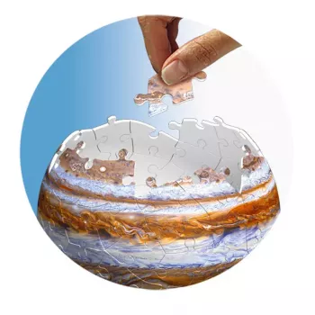3D-puzzel Ravensburger planetenstelsel