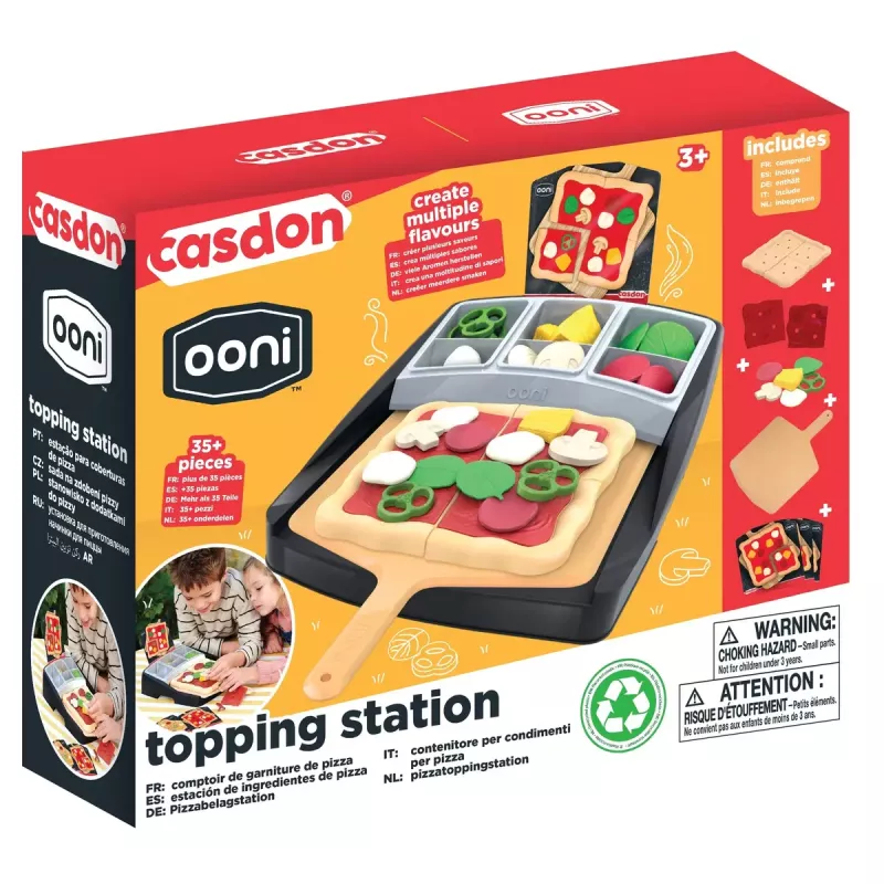 Pizzabereidingsspeelset Ooni 79150 met pizzabakaccessoires