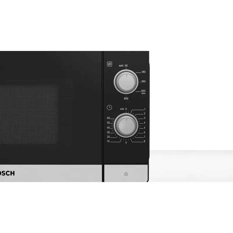 Bosch Serie 2 FFL020MS2 magnetron zwart, RVS solo-magnetron werkblad 20 l 800 W