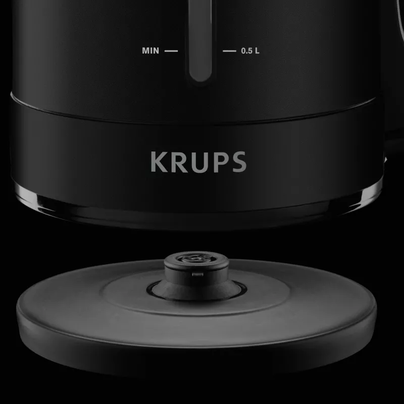 Krups BW2448 waterkoker 1,6 L zwart