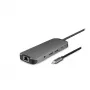 Chieftec DSC-901 USB-C dockingstation, USB 3.2 Gen 1, HDMI, Gigabit LAN, 2x USB-A, 2x USB-C, titanium