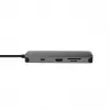 Chieftec DSC-901 USB-C dockingstation, USB 3.2 Gen 1, HDMI, Gigabit LAN, 2x USB-A, 2x USB-C, titanium