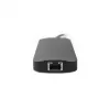 Chieftec DSC-901 USB-C dockingstation, USB 3.2 Gen 1, HDMI, Gigabit LAN, 2x USB-A, 2x USB-C, titanium