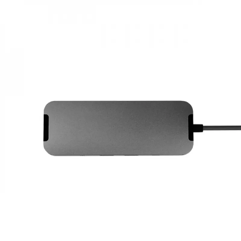 Chieftec DSC-901 USB-C dockingstation, USB 3.2 Gen 1, HDMI, Gigabit LAN, 2x USB-A, 2x USB-C, titanium