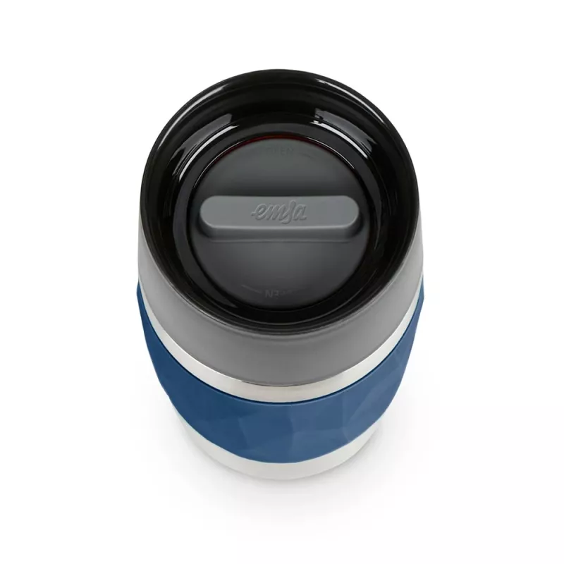 EMSA Travel Mug Compact 300 ml blauw, roestvrij staal