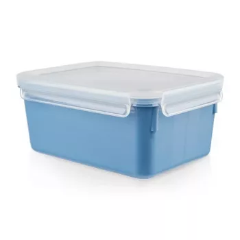 EMSA Clip & Close rechthoekige doos 2,2 L blauw 1 stk.