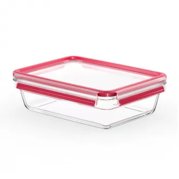 EMSA CLIP & CLOSE N10411 rechthoekige box 2 L transparant 1 stuk