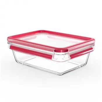 EMSA CLIP & CLOSE N10410 rechthoekige box 1,3 L transparant 1 stuk