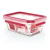 EMSA CLIP & CLOSE N10407 rechthoekige box 0,8 L transparant 1 stuk