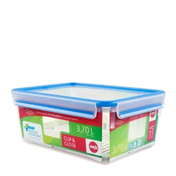 EMSA 512888 voorraaddoos rechthoekige doos 3,7 L transparant 1 stuk