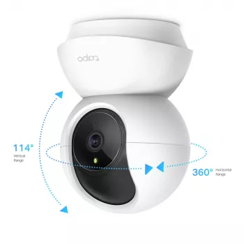 TP-Link Tapo pan/tilt beveiligingscamera voor thuis met Wi-Fi