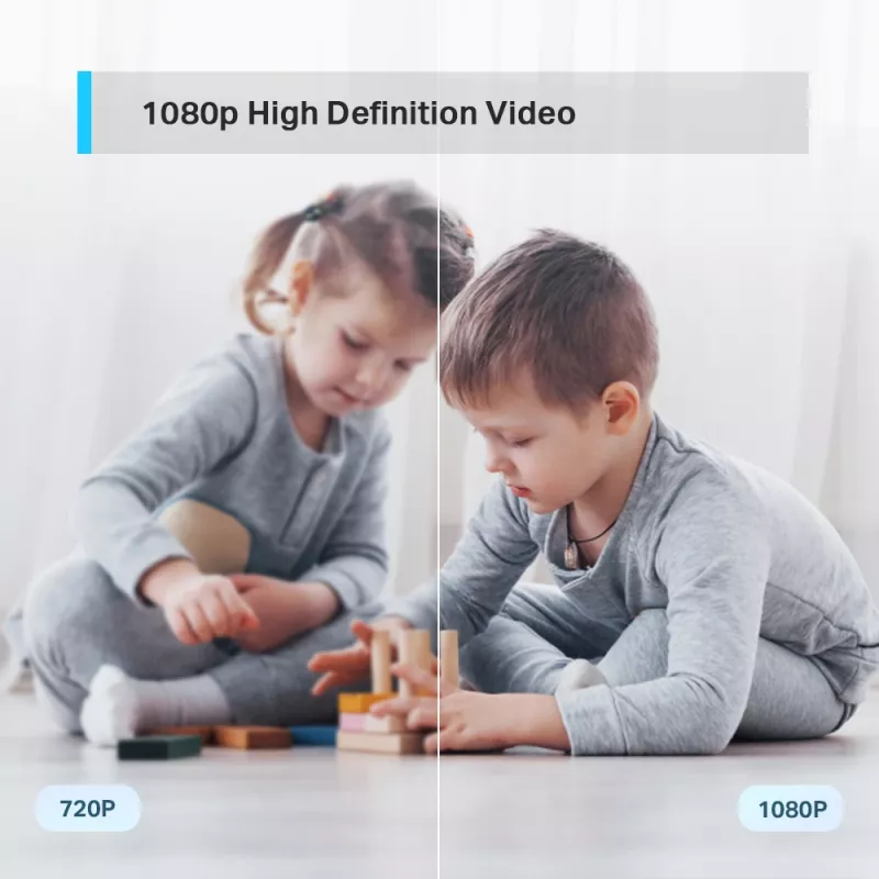 TP-Link Tapo pan/tilt beveiligingscamera voor thuis met Wi-Fi