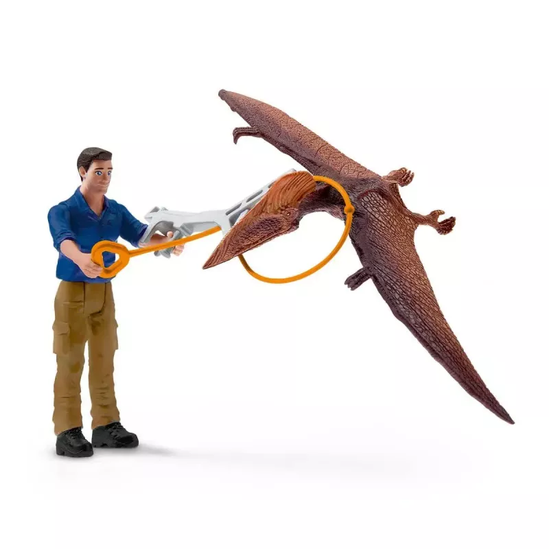 Schleich dinosaurus Jetpack-jacht