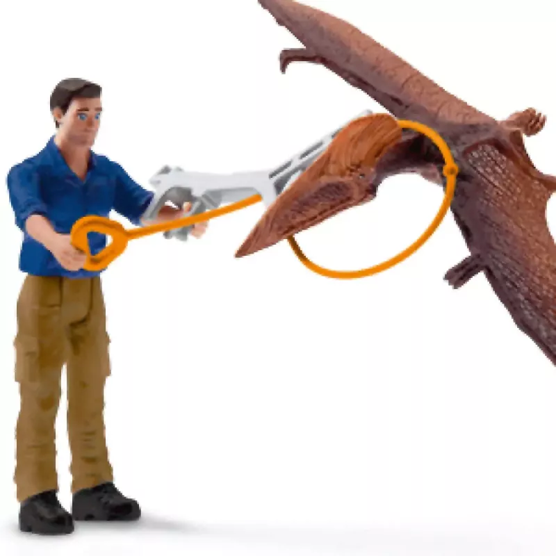 Schleich dinosaurus Jetpack-jacht