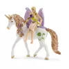 schleich BAYALA Glinsterend bloemenhuis met eenhoorns, meer en stal