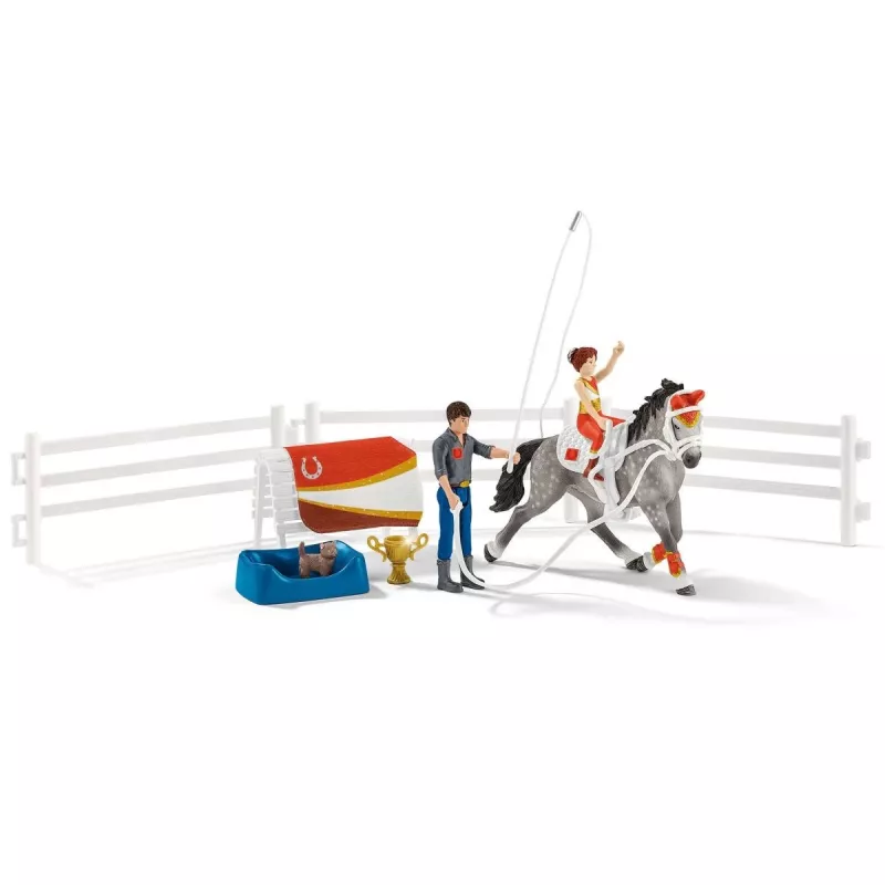 Speelset Schleich HORSE CLUB Mias voltige-rijset