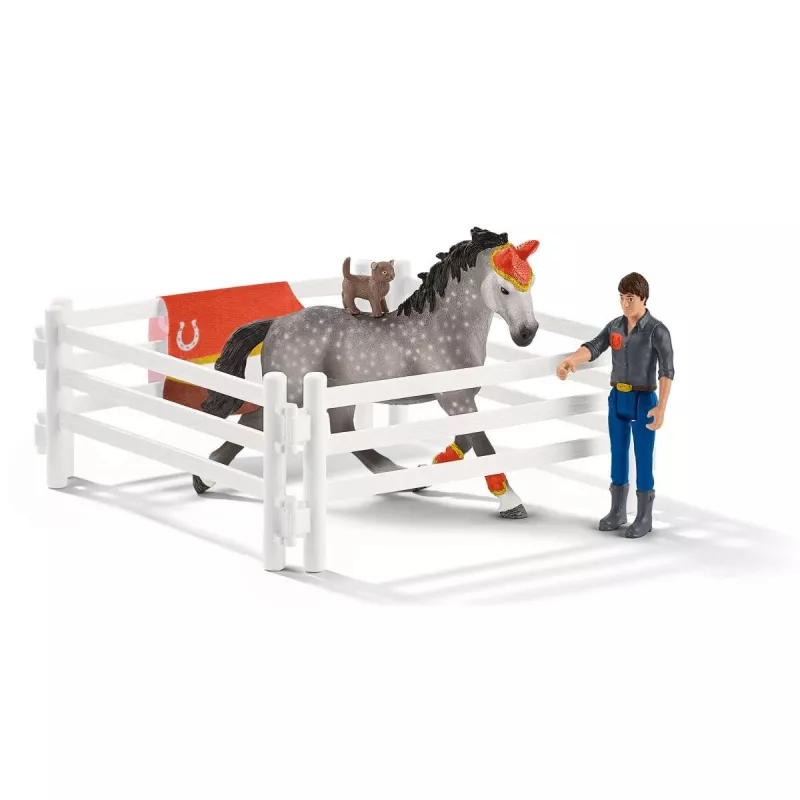 Speelset Schleich HORSE CLUB Mias voltige-rijset
