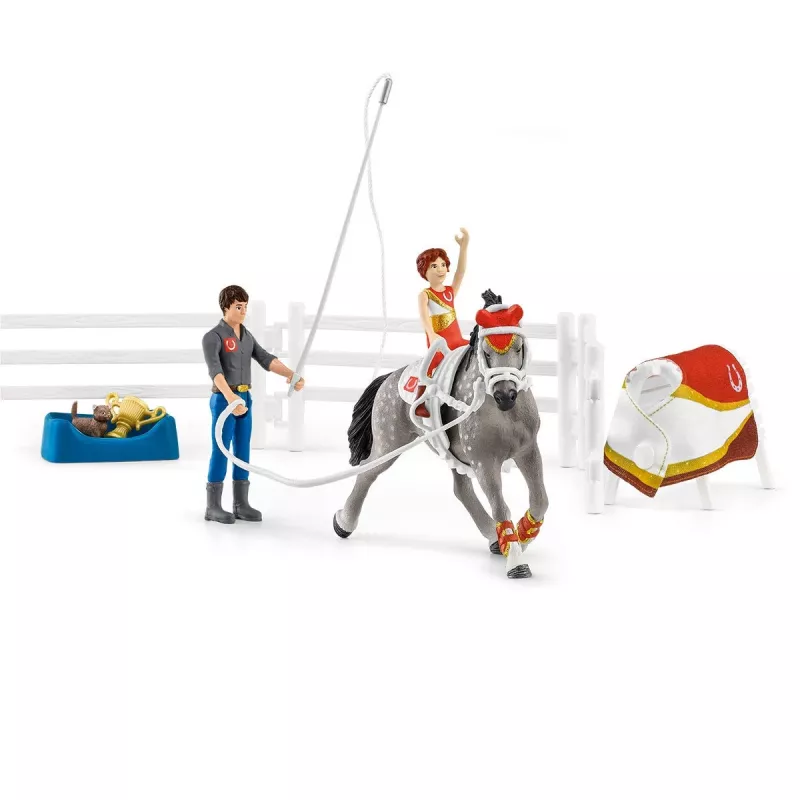 Speelset Schleich HORSE CLUB Mias voltige-rijset