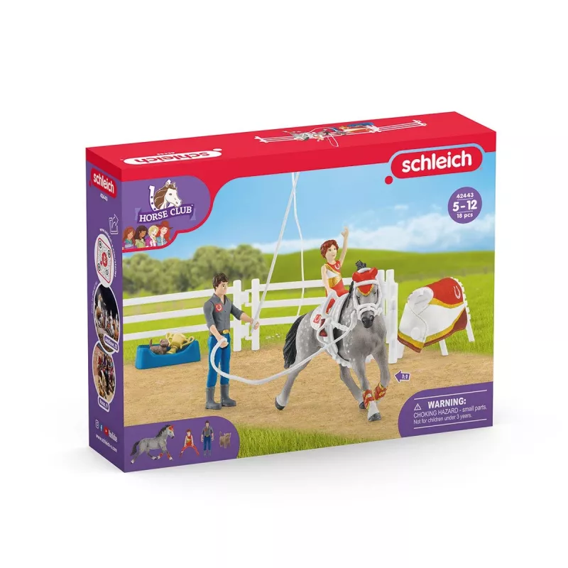 Speelset Schleich HORSE CLUB Mias voltige-rijset